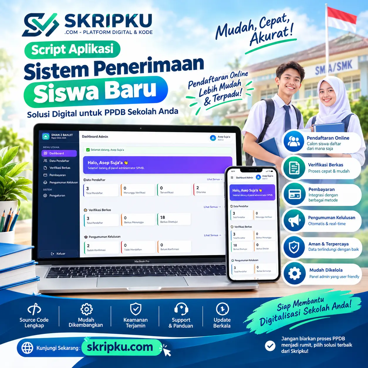 Web Aplikasi SPMB Siswa Baru